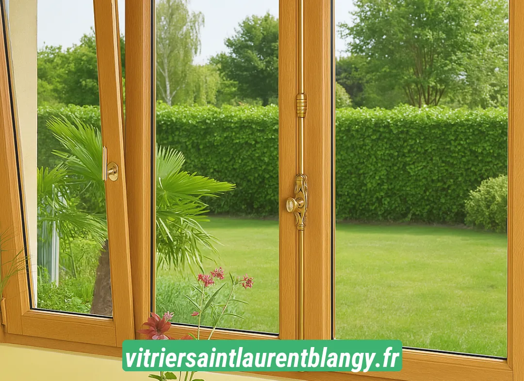 Installation de fenêtre en bois sur mesure Saint-Laurent-Blangy